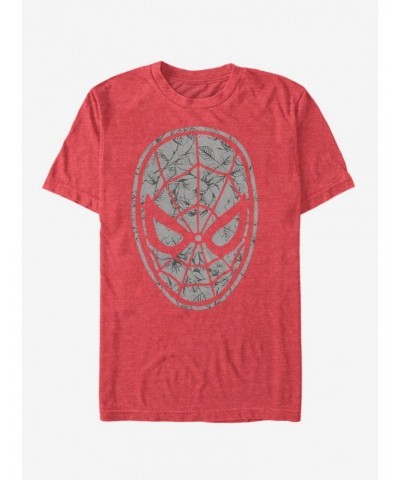 Marvel Spider-Man Dark Floral Spidey T-Shirt $6.88 T-Shirts