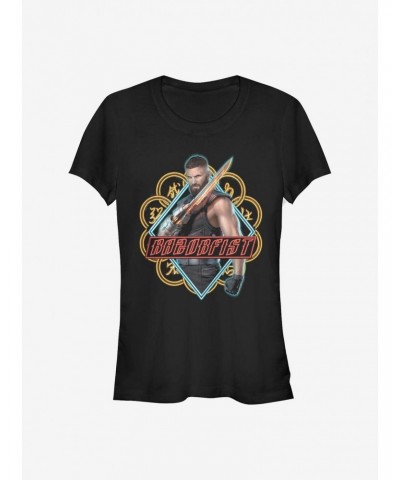 Marvel Shang-Chi And The Legend Of The Ten Rings Razorfist Pose Girls T-Shirt $8.37 T-Shirts