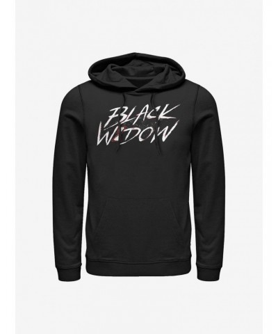 Marvel Black Widow Widow Paint Hoodie $14.37 Hoodies