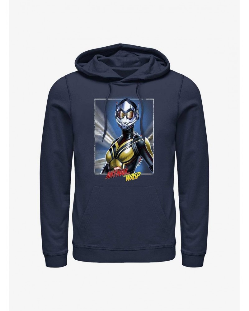 Marvel Ant-Man and the Wasp: Quantumania Wasp Portrait Hoodie $15.09 Hoodies