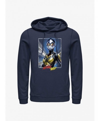 Marvel Ant-Man and the Wasp: Quantumania Wasp Portrait Hoodie $15.09 Hoodies