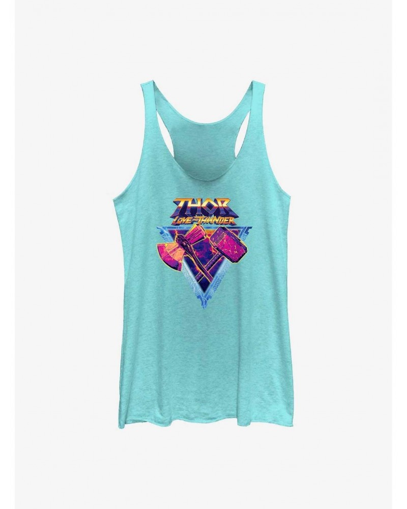 Marvel Thor: Love and Thunder Mjolnir and Stormbreaker Girls Tank $8.29 Tanks