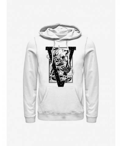 Marvel Venom V Is For Venom Hoodie $17.96 Hoodies