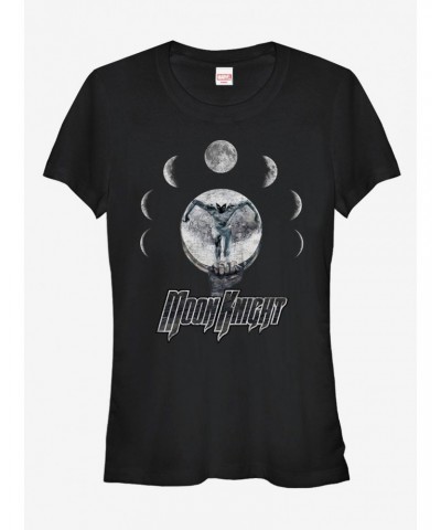 Marvel Moon Knight Lunar Cycle Girls T-Shirt $8.37 T-Shirts