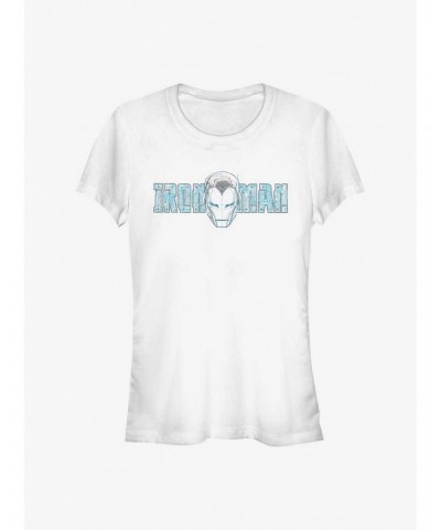 Marvel Iron Man Face Girls T-Shirt $9.16 T-Shirts