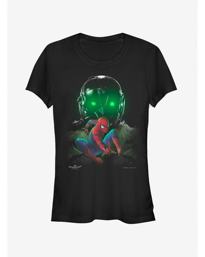 Marvel Spider-Man Homecoming Vulture Eyes Girls T-Shirt $5.98 T-Shirts