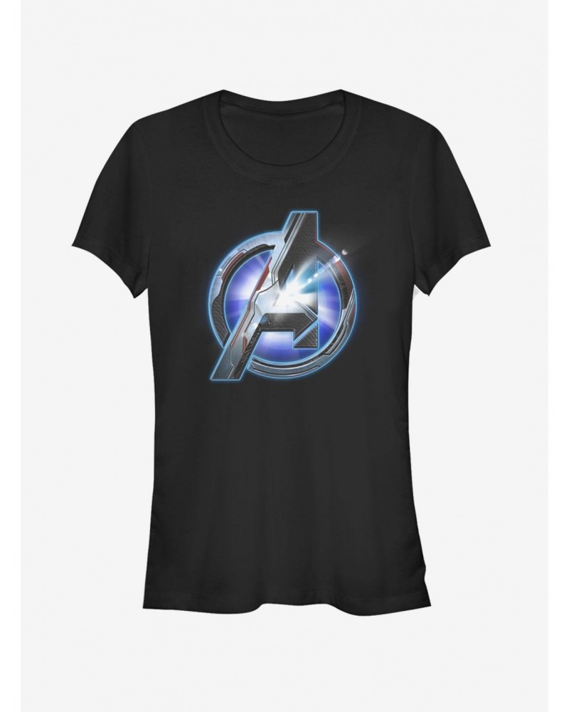 Marvel Avengers: Endgame Logo Shine Girls T-Shirt $6.37 T-Shirts