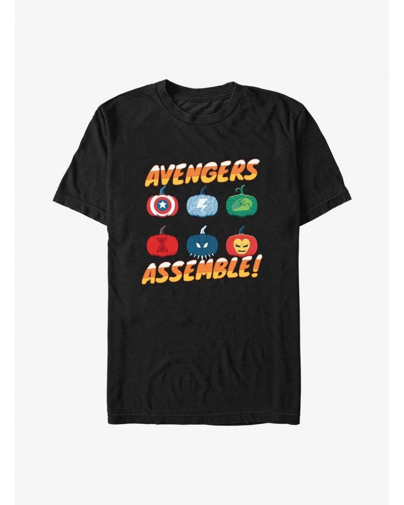 Marvel Avengers Pumpkins Assemble T-Shirt $8.22 T-Shirts