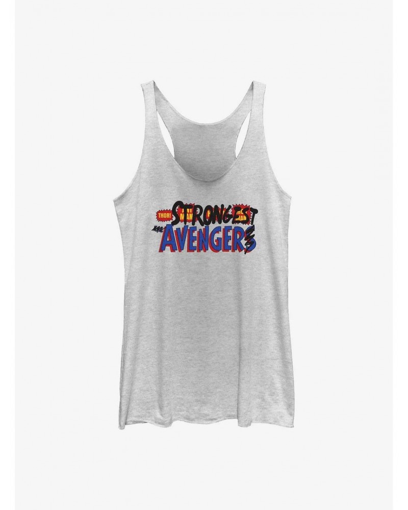 Marvel Thor Strongest Avenger Girls Tank $7.46 Tanks