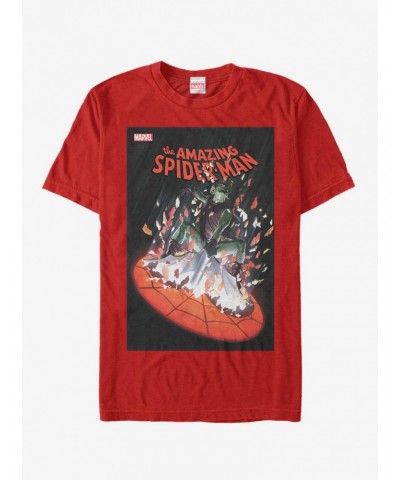 Marvel Spider-Man Goblin Shatter March 18 T-Shirt $9.37 T-Shirts