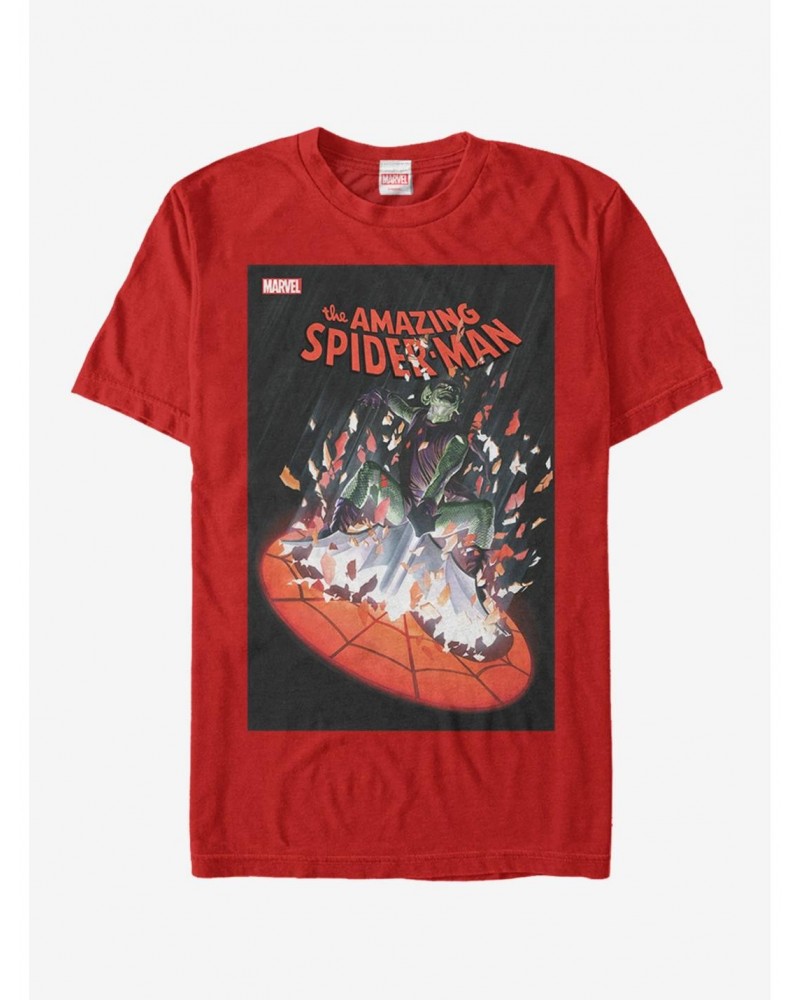 Marvel Spider-Man Goblin Shatter March 18 T-Shirt $9.37 T-Shirts