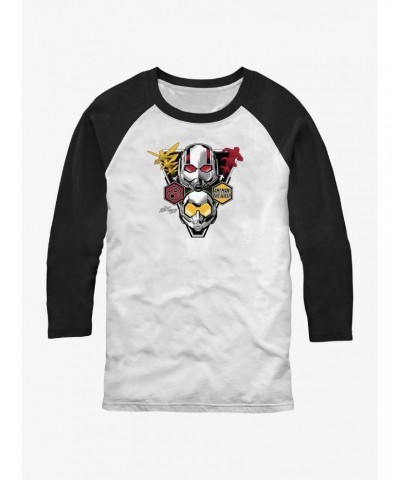 Marvel Ant-Man and the Wasp: Quantumania Hero Duo Raglan T-Shirt $13.01 T-Shirts