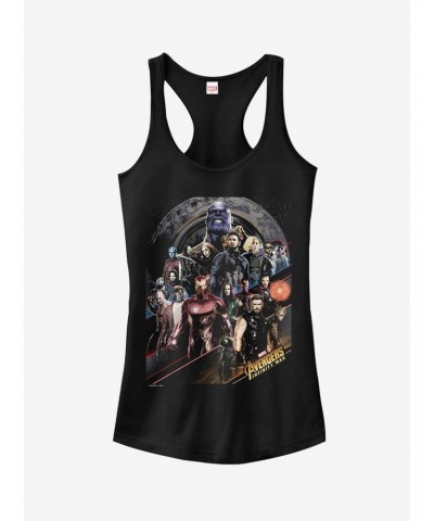 Marvel Avengers: Infinity War Character Scene Girls Tanks $7.97 Tanks