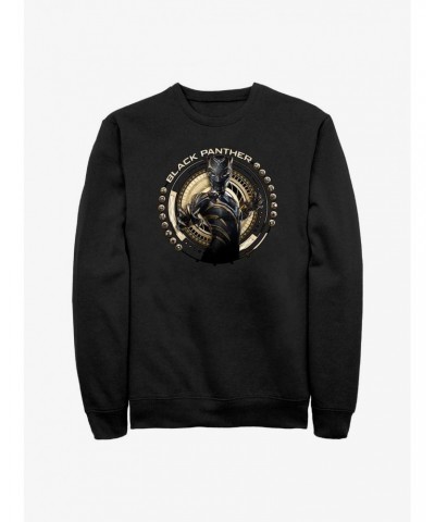 Marvel Black Panther: Wakanda Forever Shuri Action Badge Sweatshirt $13.58 Sweatshirts