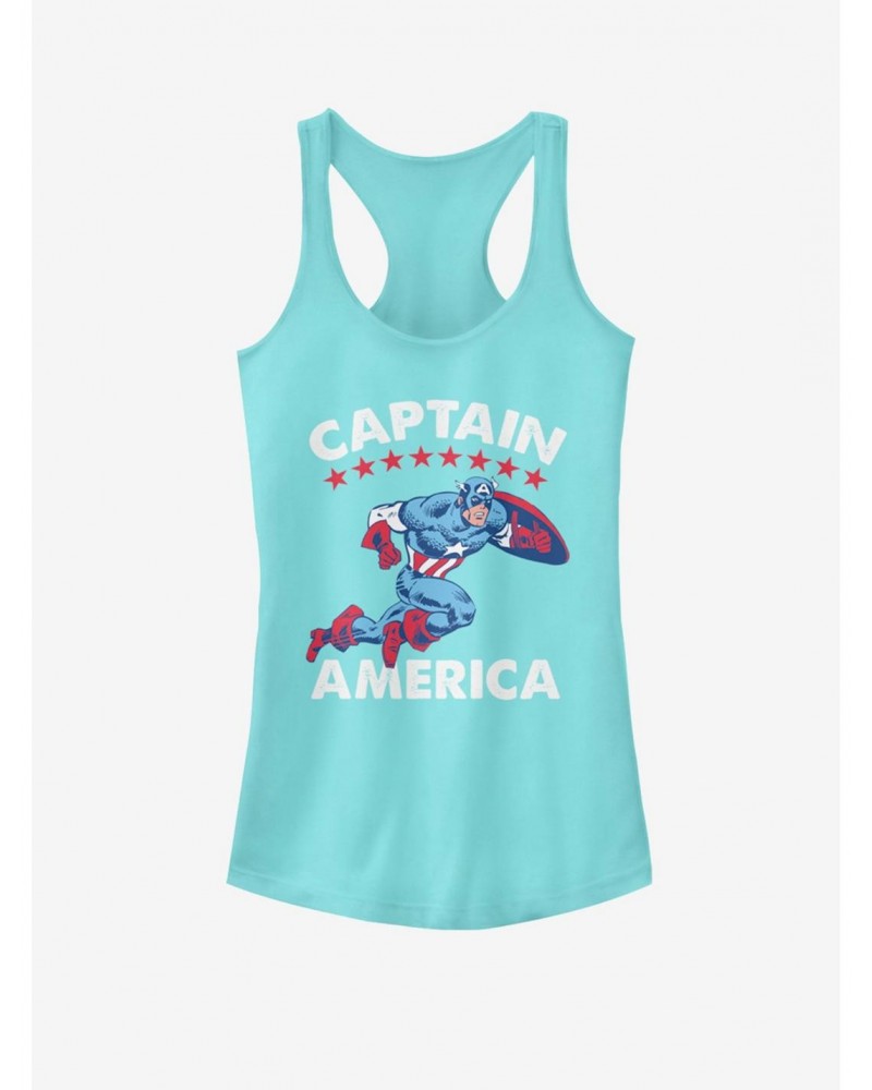 Marvel Captain America Girls Tank $7.57 Tanks