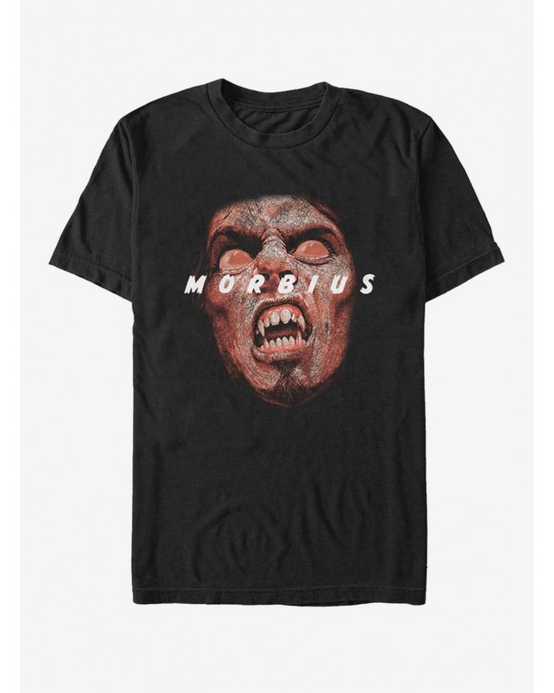 Marvel Morbius Face T-Shirt $8.22 T-Shirts