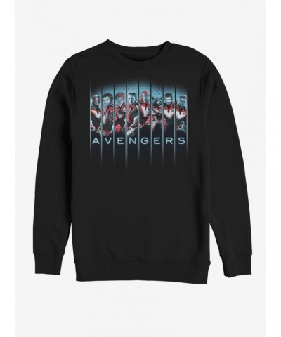 Marvel Avengers: Endgame Grid Panel Sweatshirt $14.76 Sweatshirts