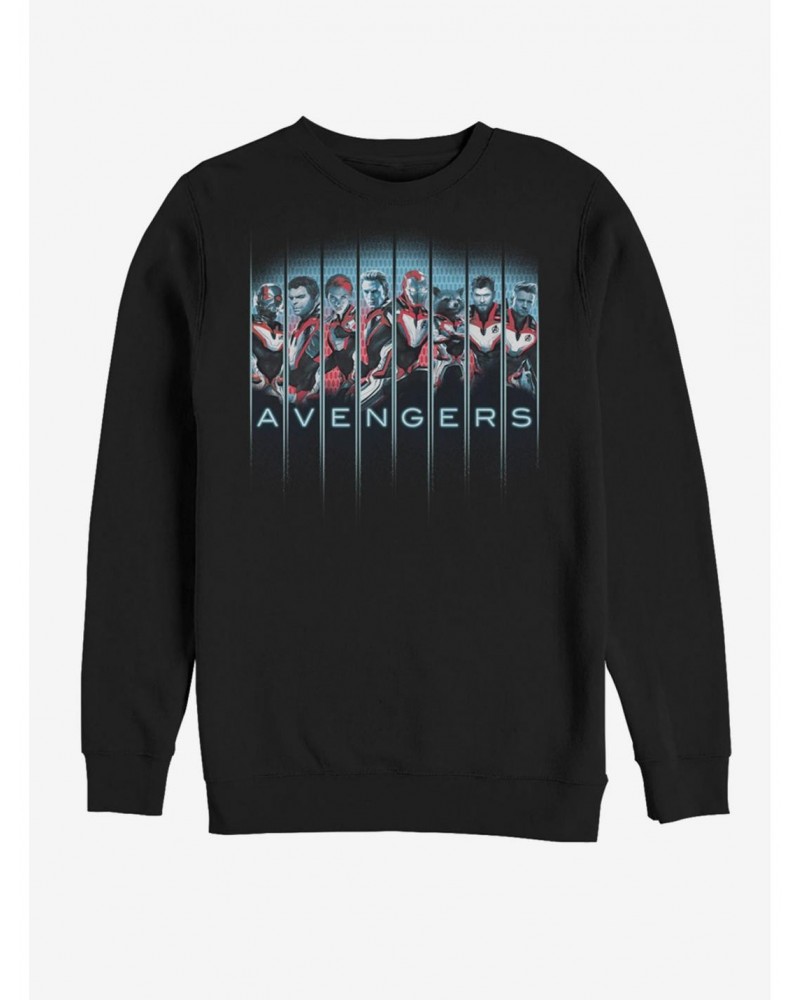 Marvel Avengers: Endgame Grid Panel Sweatshirt $14.76 Sweatshirts