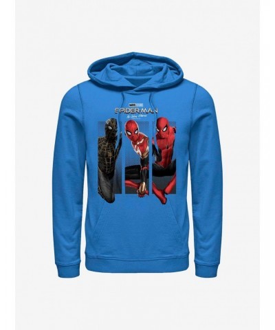 Marvel Spider-Man: No Way Home Three Poses Hoodie $13.29 Hoodies