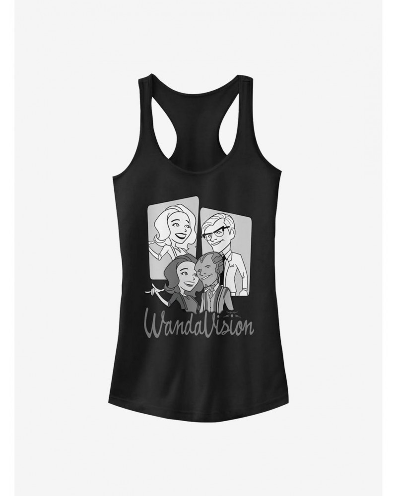 Marvel WandaVision WandaVision Character Panels Girls Tank $8.96 Tanks