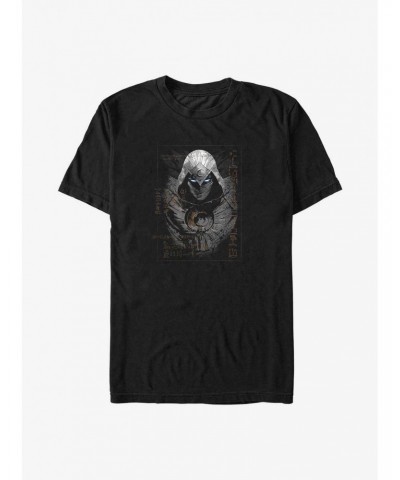 Marvel Moon Knight Ancient Glyphs Poster Big & Tall T-Shirt $10.76 T-Shirts