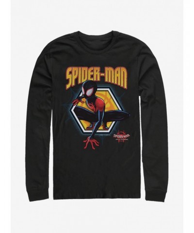 Marvel Spider-Man Golden Miles Long-Sleeve T-Shirt $11.05 T-Shirts