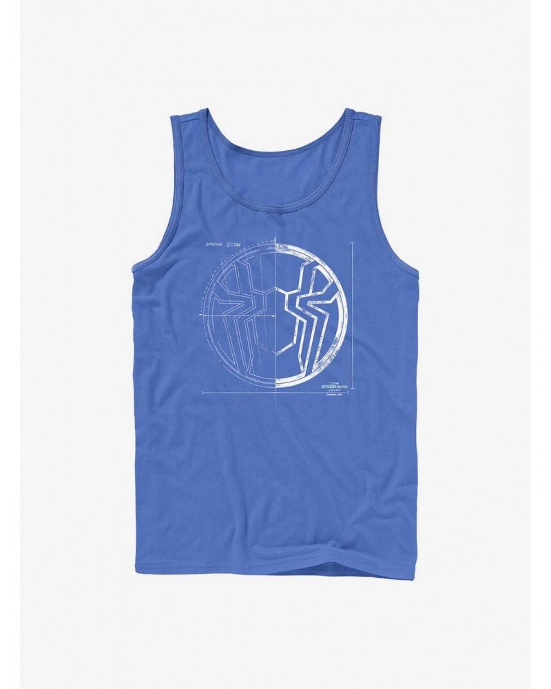 Marvel Spider-Man: No Way Home Grid White Tank $6.77 Tanks