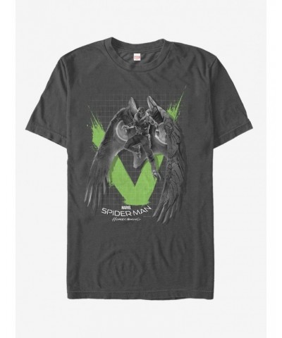 Marvel Spider-Man V Is For Vulture T-Shirt $9.56 T-Shirts