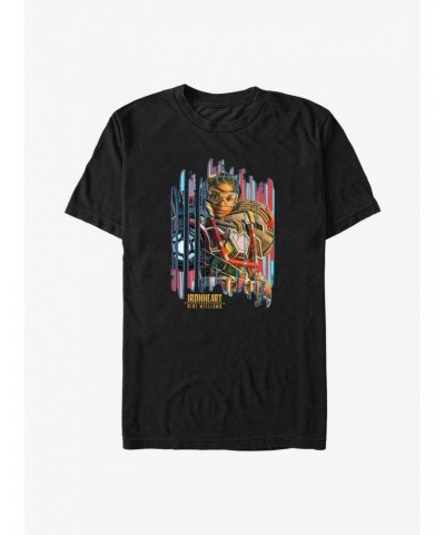 Marvel Black Panther: Wakanda Forever Ironheart Riri Williams Portrait T-Shirt $6.69 T-Shirts