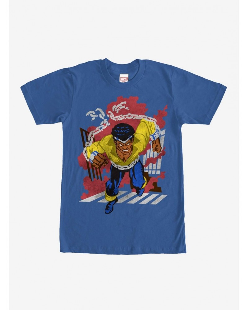 Marvel Power Man Breaks Free T-Shirt $8.80 T-Shirts