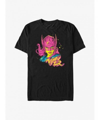 Marvel Thor: Love And Thunder Pop Art Thor T-Shirt $8.99 T-Shirts