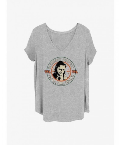 Marvel Loki Badge Girls T-Shirt Plus Size $9.25 T-Shirts