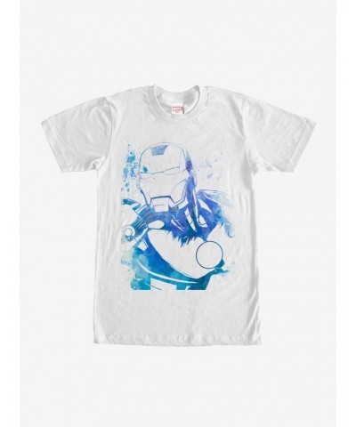 Marvel Iron Man Watercolor T-Shirt $7.46 T-Shirts