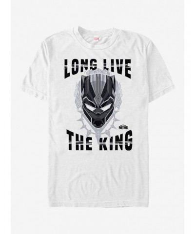 Marvel Black Panther Long Live T-Shirt $8.22 T-Shirts