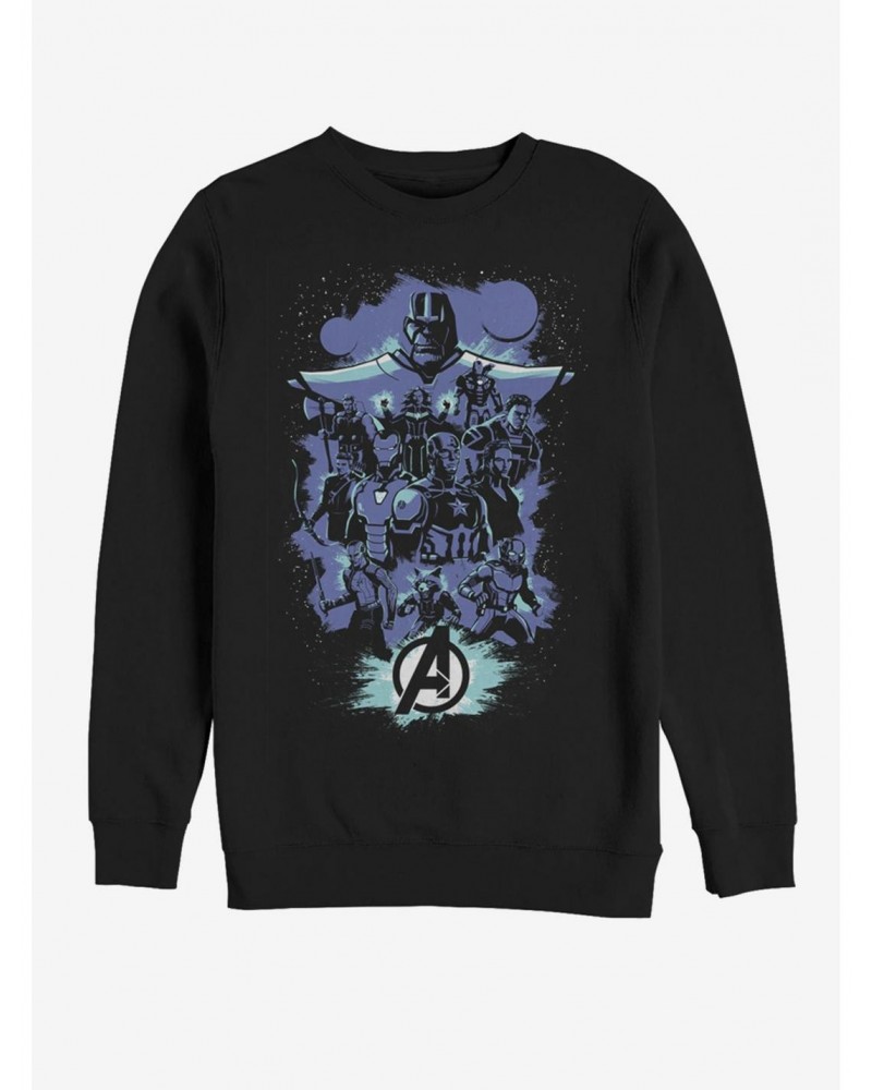 Marvel Avengers: Endgame Endgame Pop Art Sweatshirt $12.99 Sweatshirts