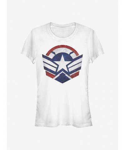 Marvel The Falcon And The Winter Soldier Logo Girls T-Shirt $7.97 T-Shirts