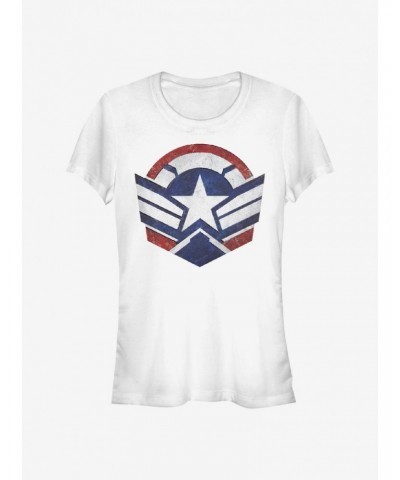 Marvel The Falcon And The Winter Soldier Logo Girls T-Shirt $7.97 T-Shirts