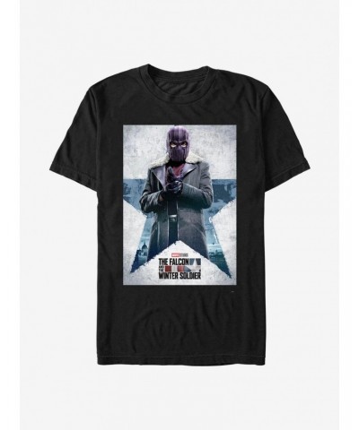 Marvel The Falcon And The Winter Soldier Zemo Poster T-Shirt $6.12 T-Shirts