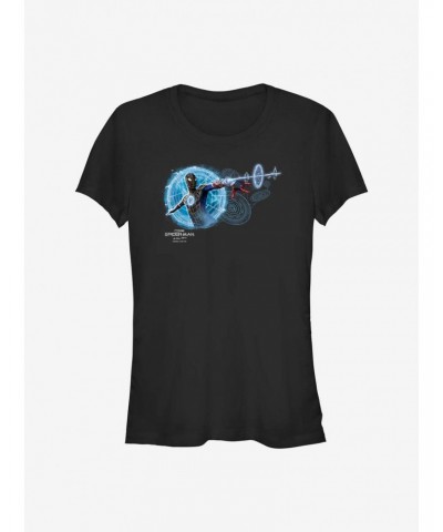 Marvel Spider-Man: No Way Home Magic Web Girls T-Shirt $8.17 T-Shirts