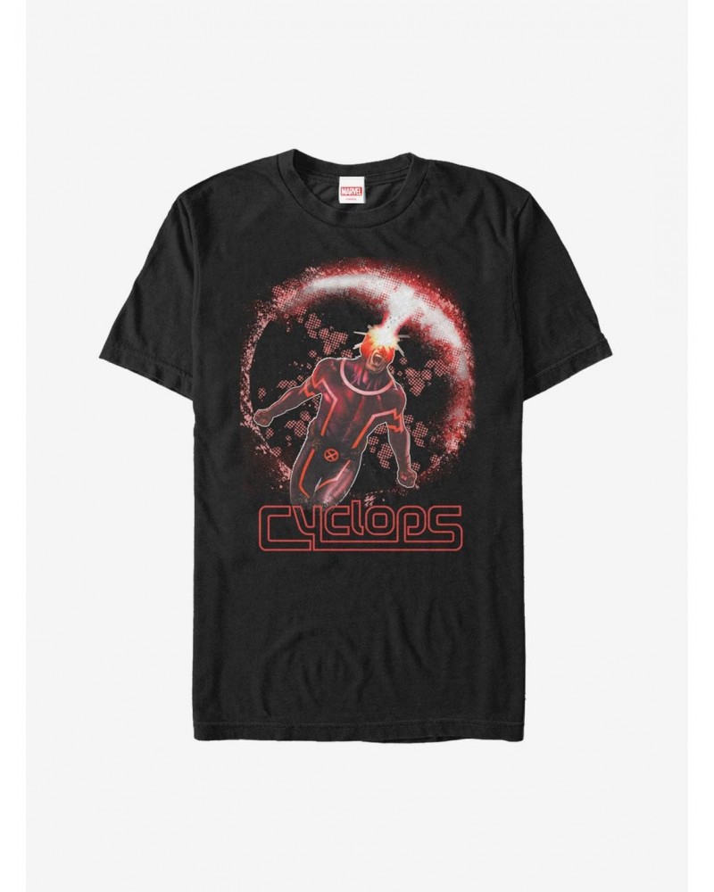 Marvel X-Men Cyclops Circle T-Shirt $6.88 T-Shirts