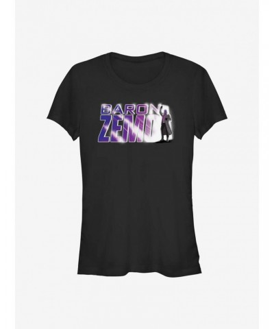 Marvel The Falcon And The Winter Soldier Baron Zemo Girls T-Shirt $7.97 T-Shirts