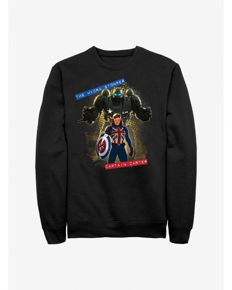 Marvel What If...? The Hydra Stomper Crew Sweatshirt $9.74 Sweatshirts