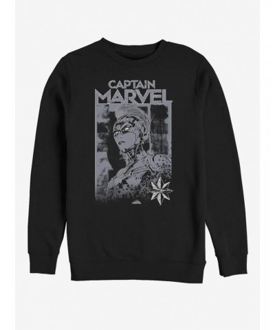 Marvel Captain Marvel Marvel Stamp Sweatshirt $9.74 Sweatshirts