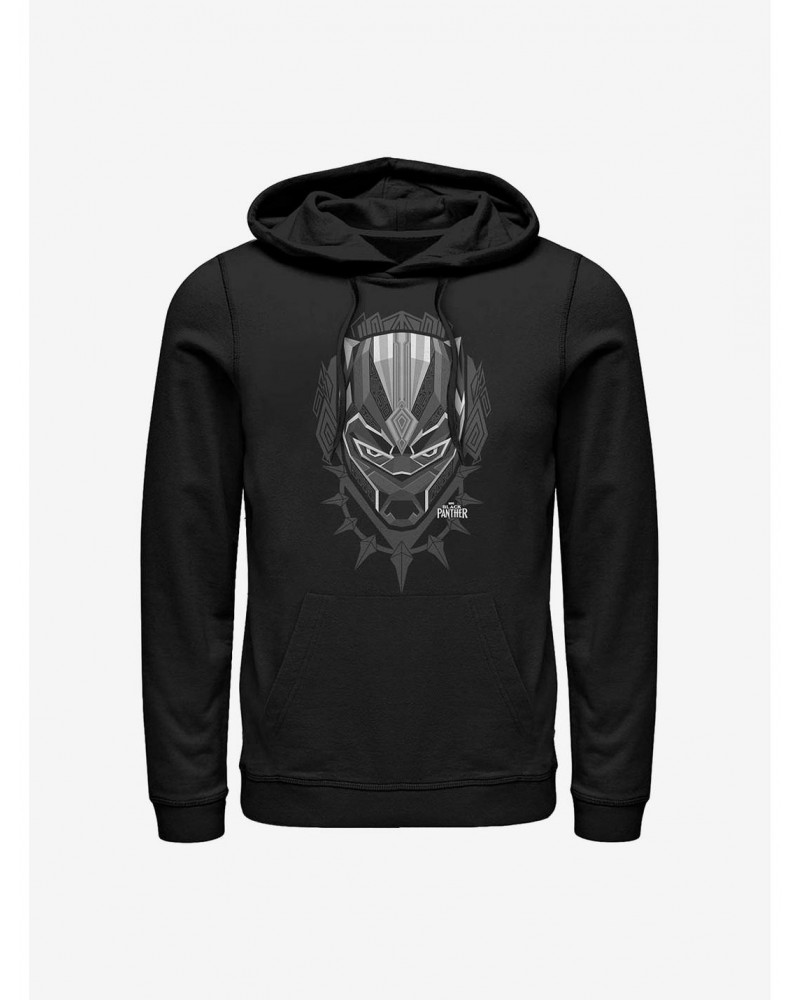 Marvel Black Panther Plaque Hoodie $15.45 Hoodies