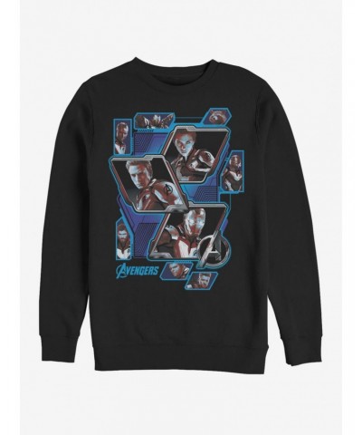 Marvel Avengers: Endgame Avengers Panel Shot Sweatshirt $11.51 Sweatshirts