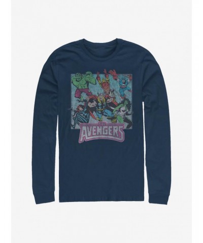 Marvel Avengers Avengers Framed Long-Sleeve T-Shirt $8.16 T-Shirts