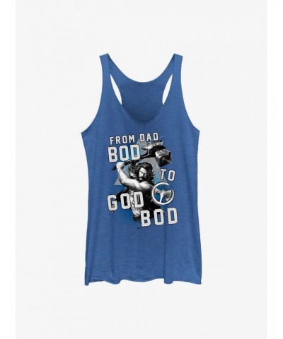 Marvel Thor: Love and Thunder From Dad Bod To God Bod Girls Tank $8.50 Tanks