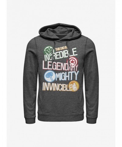 Marvel Avengers This Dad Is... Hoodie $14.37 Hoodies