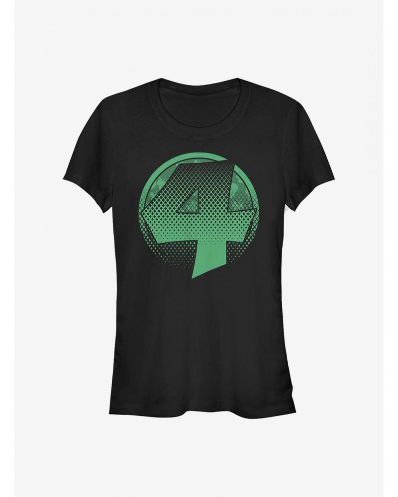 Marvel Fantastic Four Lucky 4 Girls T-Shirt $9.56 T-Shirts