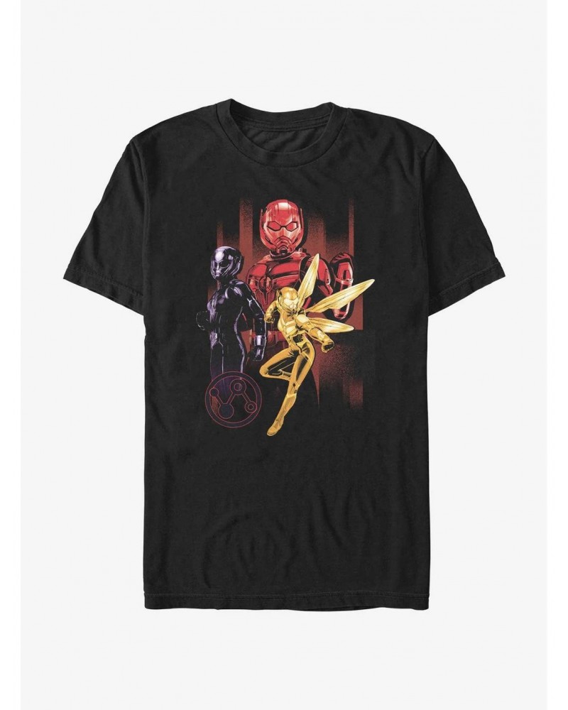 Marvel Ant-Man and the Wasp: Quantumania Hero Group Pose T-Shirt $7.46 T-Shirts